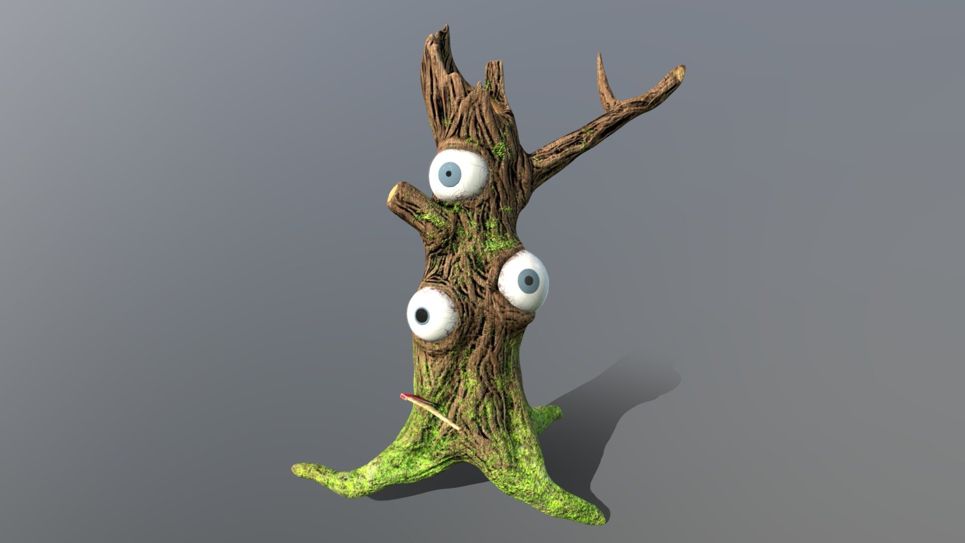 Tree monster 3d model