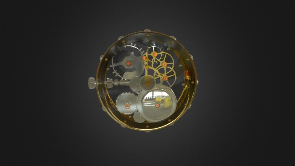 Watch Movement 3d model