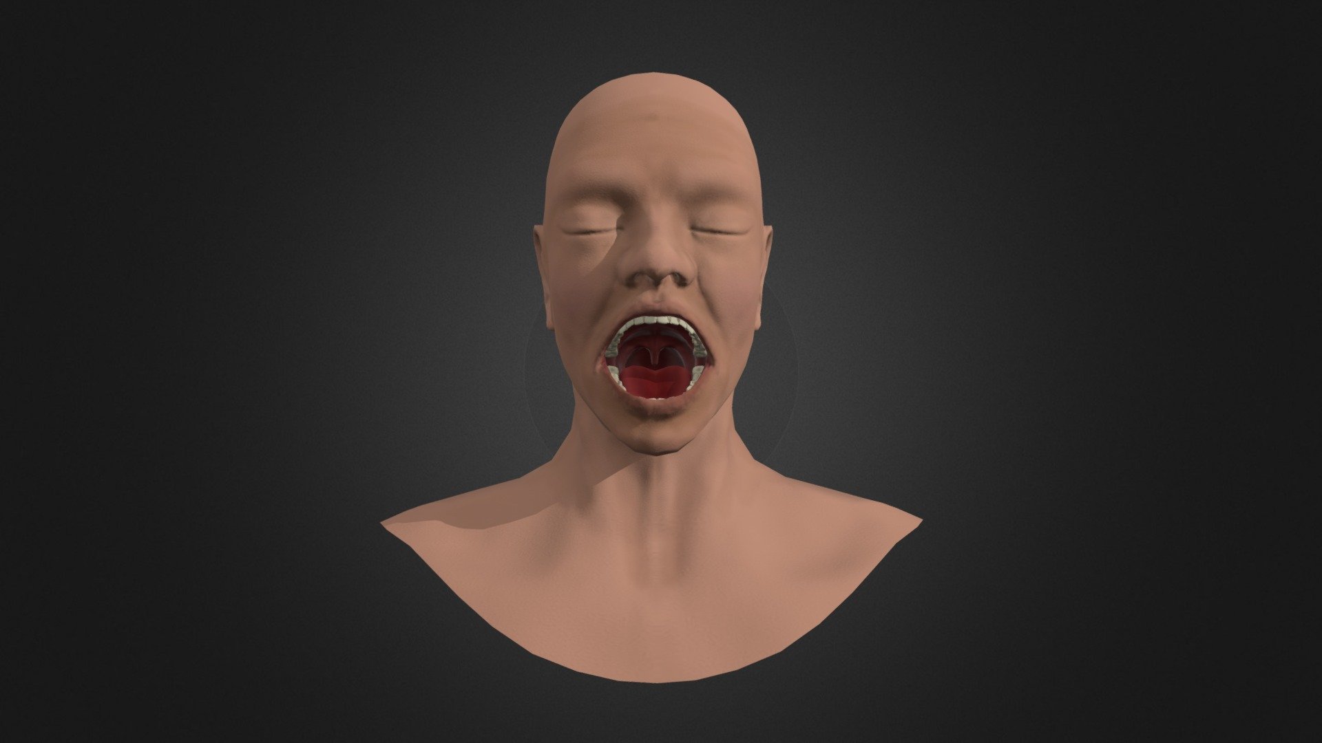 Patient Head 3d model