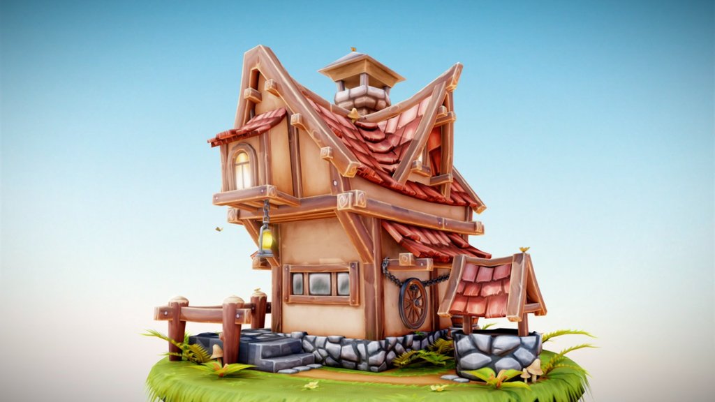 Farmhouse 3d model