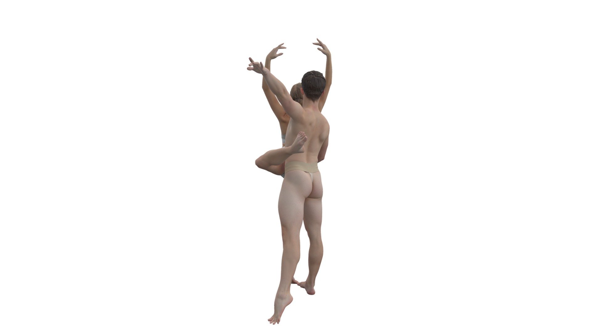 Pose 4 3d model