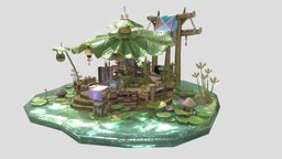 Diorama Potion shop