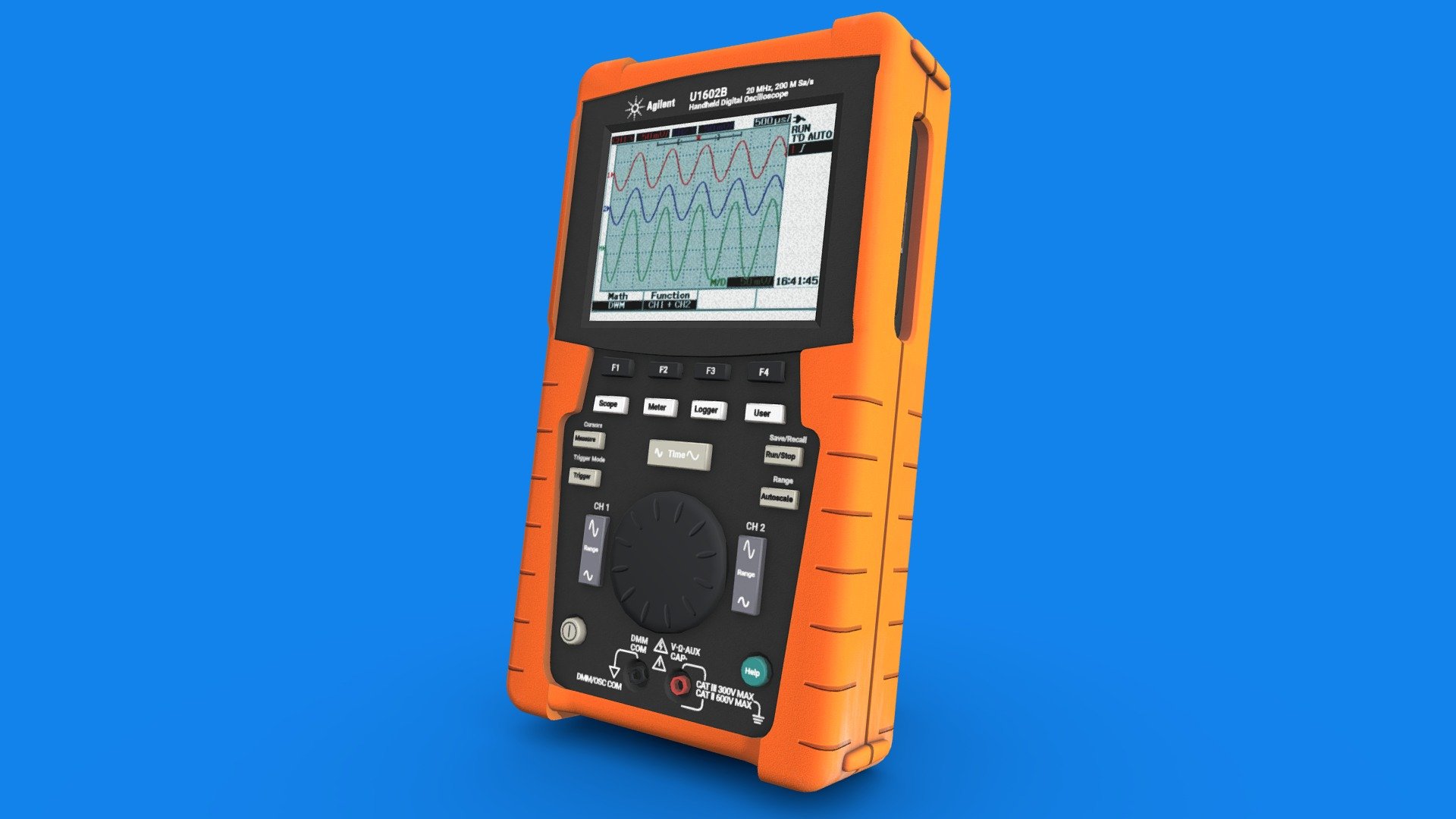 Oscilloscope U1602B 3d model