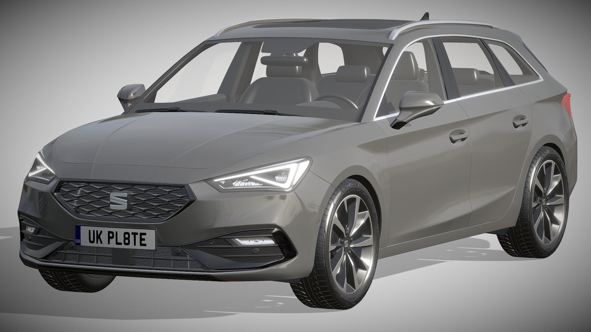 SEAT Leon Sportstourer FR 3d model