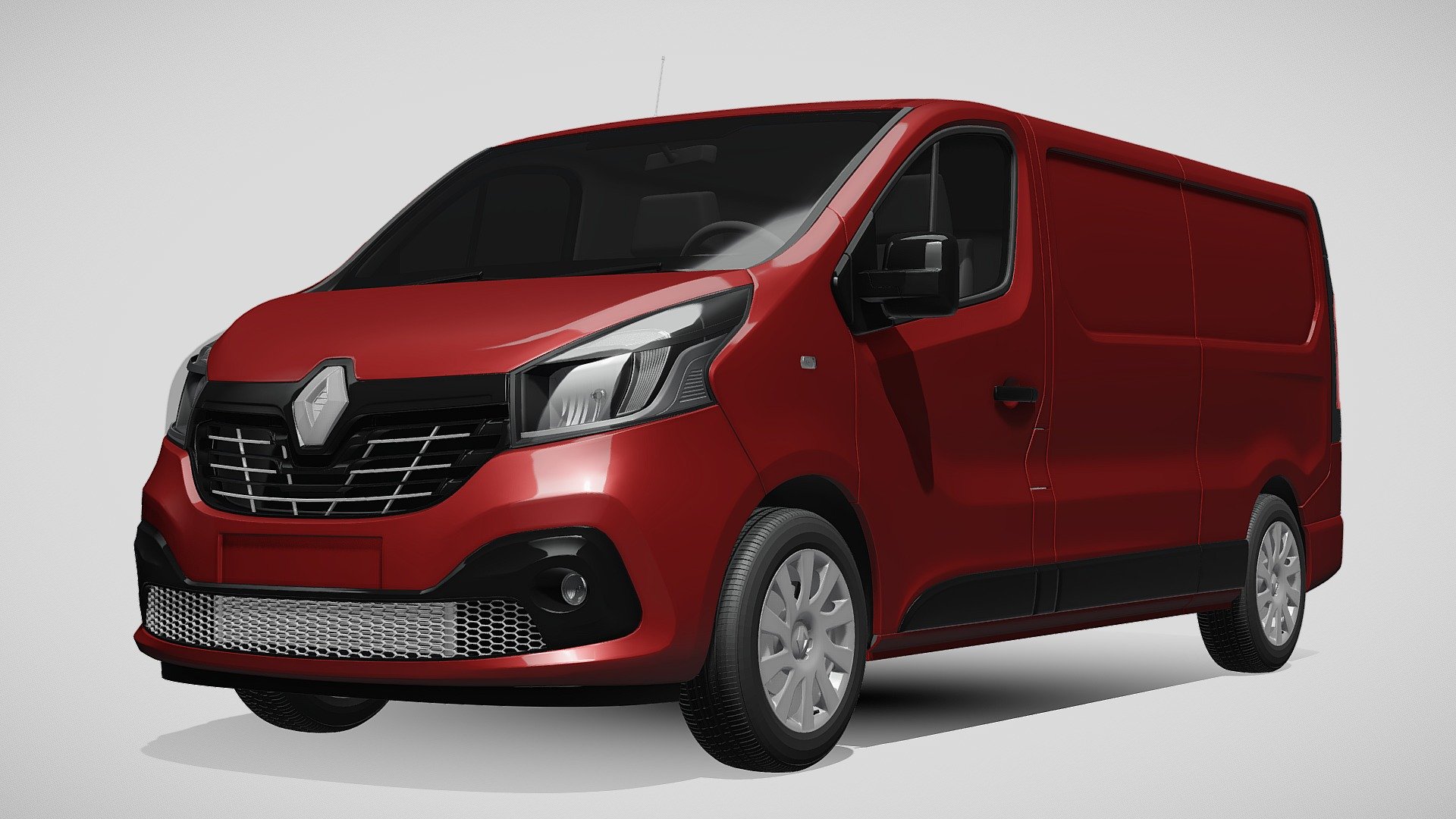 Renault  Trafic  Van L2H1 2015 3d model