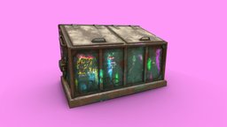 Dumpster (CyberPunk) Game Assets