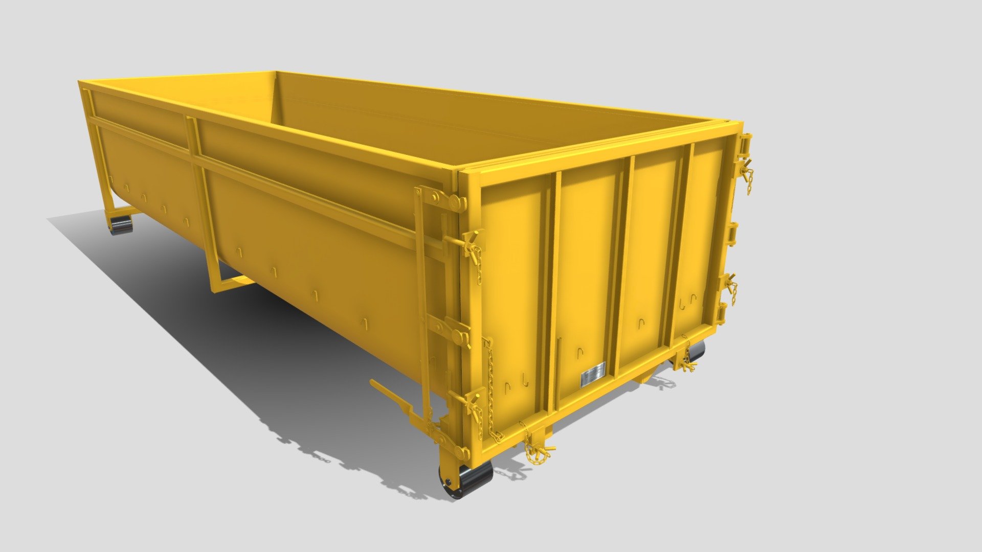 DURAPAN® FRAC, DEWATERING/LIQUID CONTAINER 20 YD 3d model