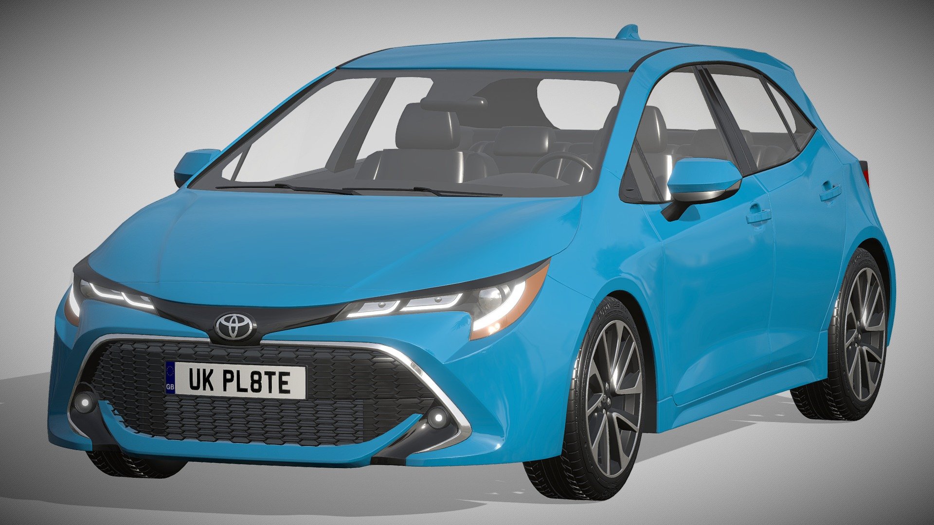 Toyota Corolla Hatchback 2021 3d model