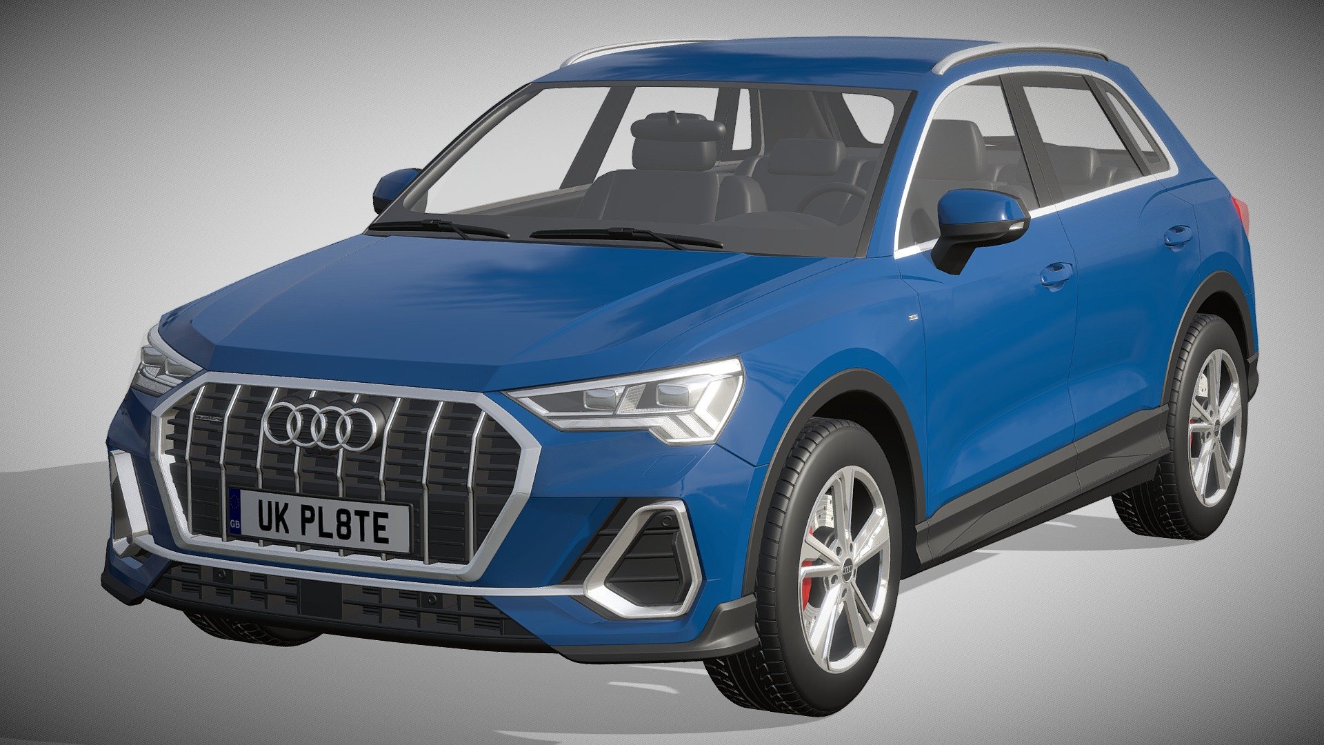 Audi Q3 2020 3d model