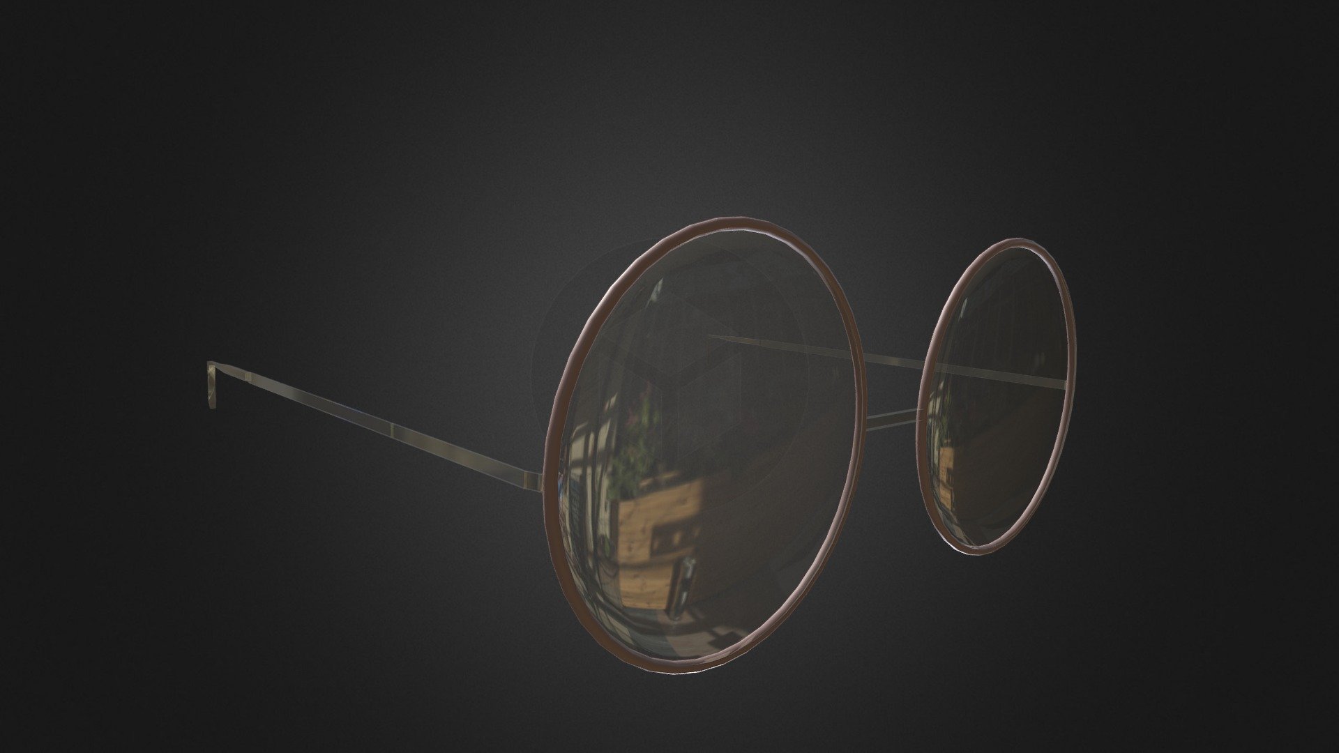 Glasses 3d model