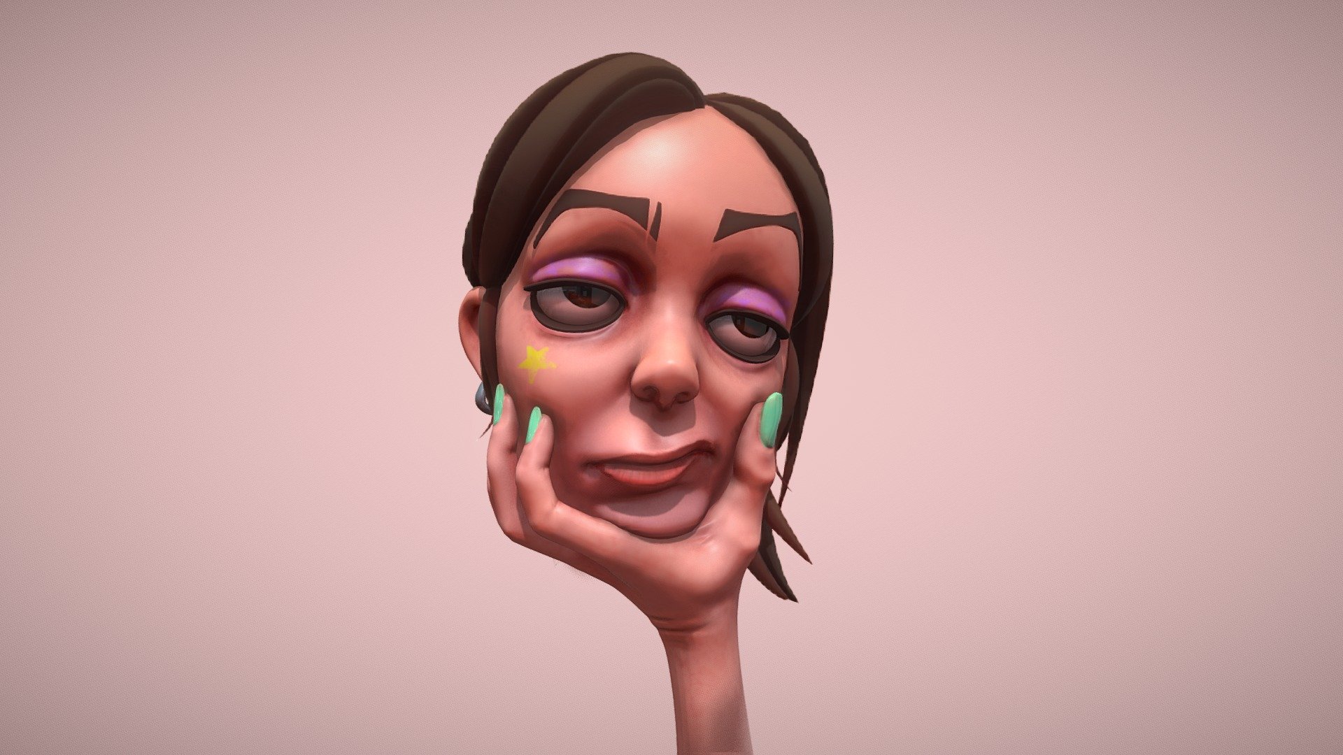 Born in a boring boredom 3d model