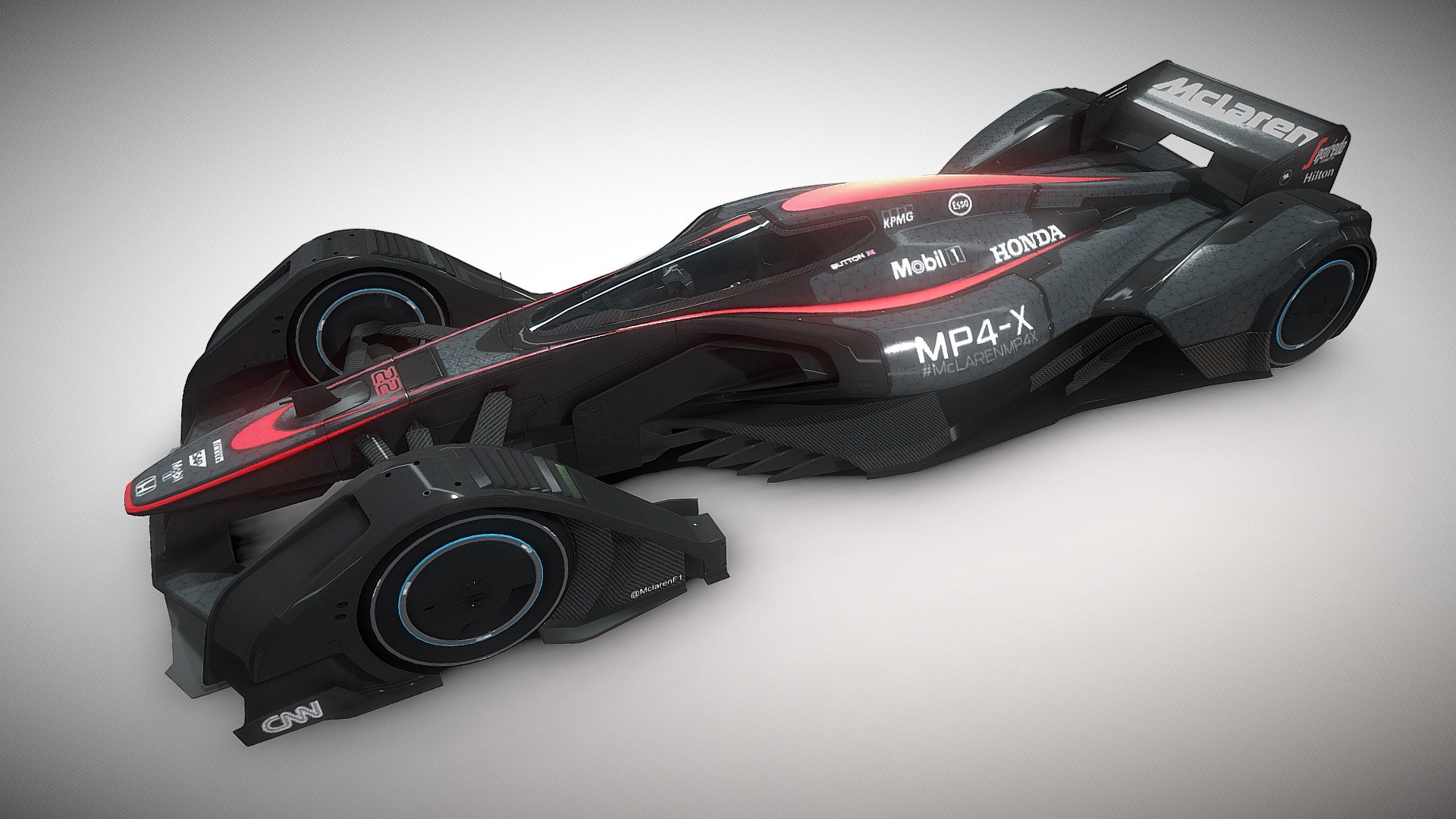 Maclaren Honda 3d model