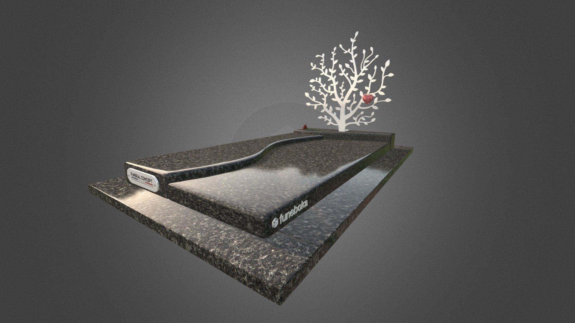 Funeboka X Funeral Concept 3d model