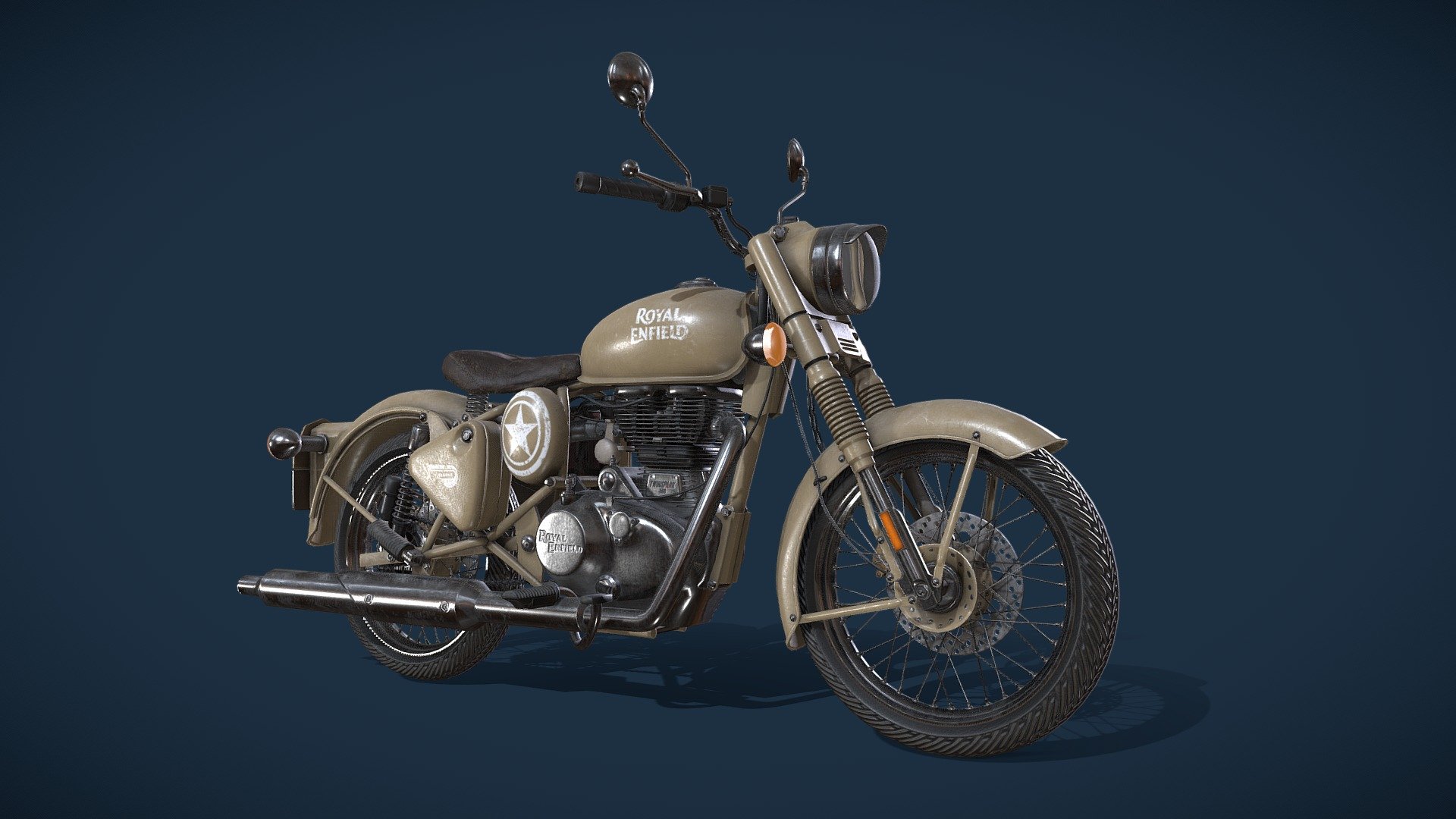 Royal Enfield 3d model