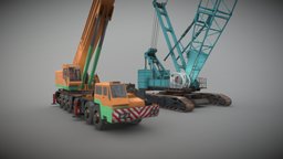 KA-2000 & SCX2800-2 CRANES