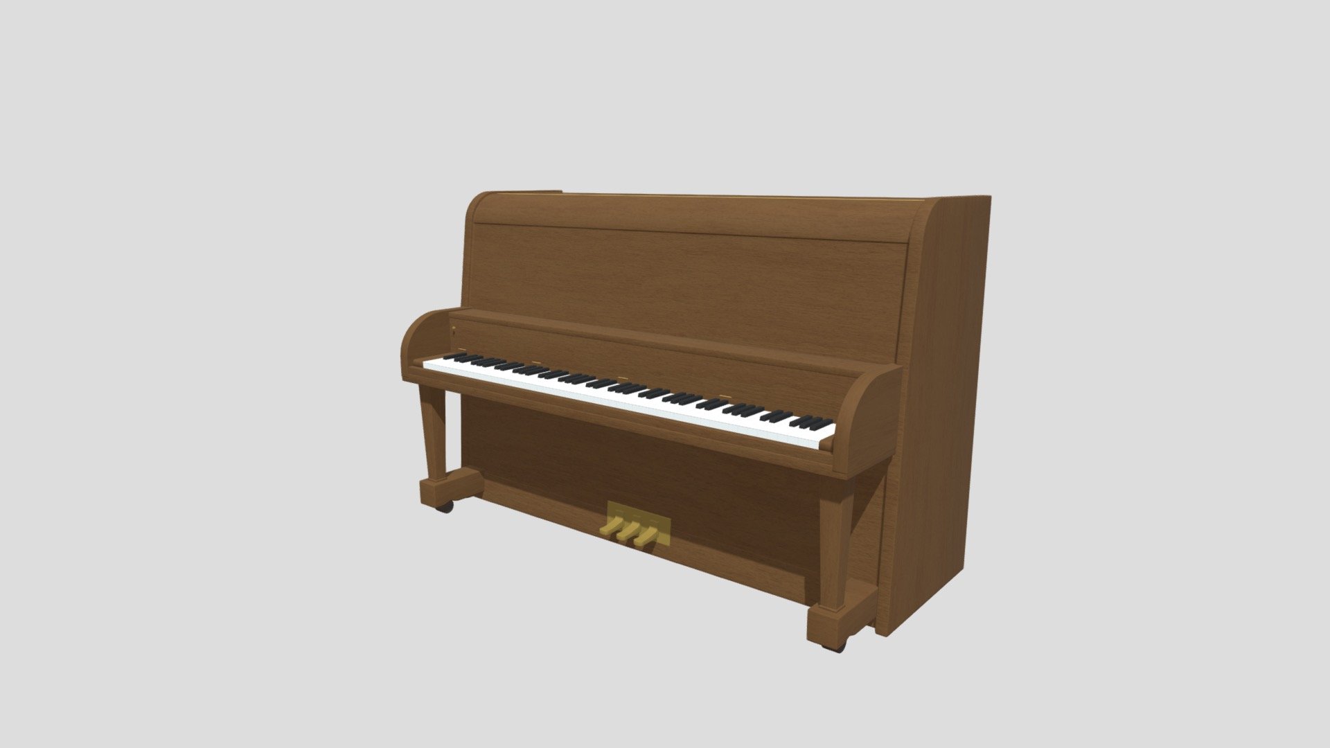 Piano 3d model