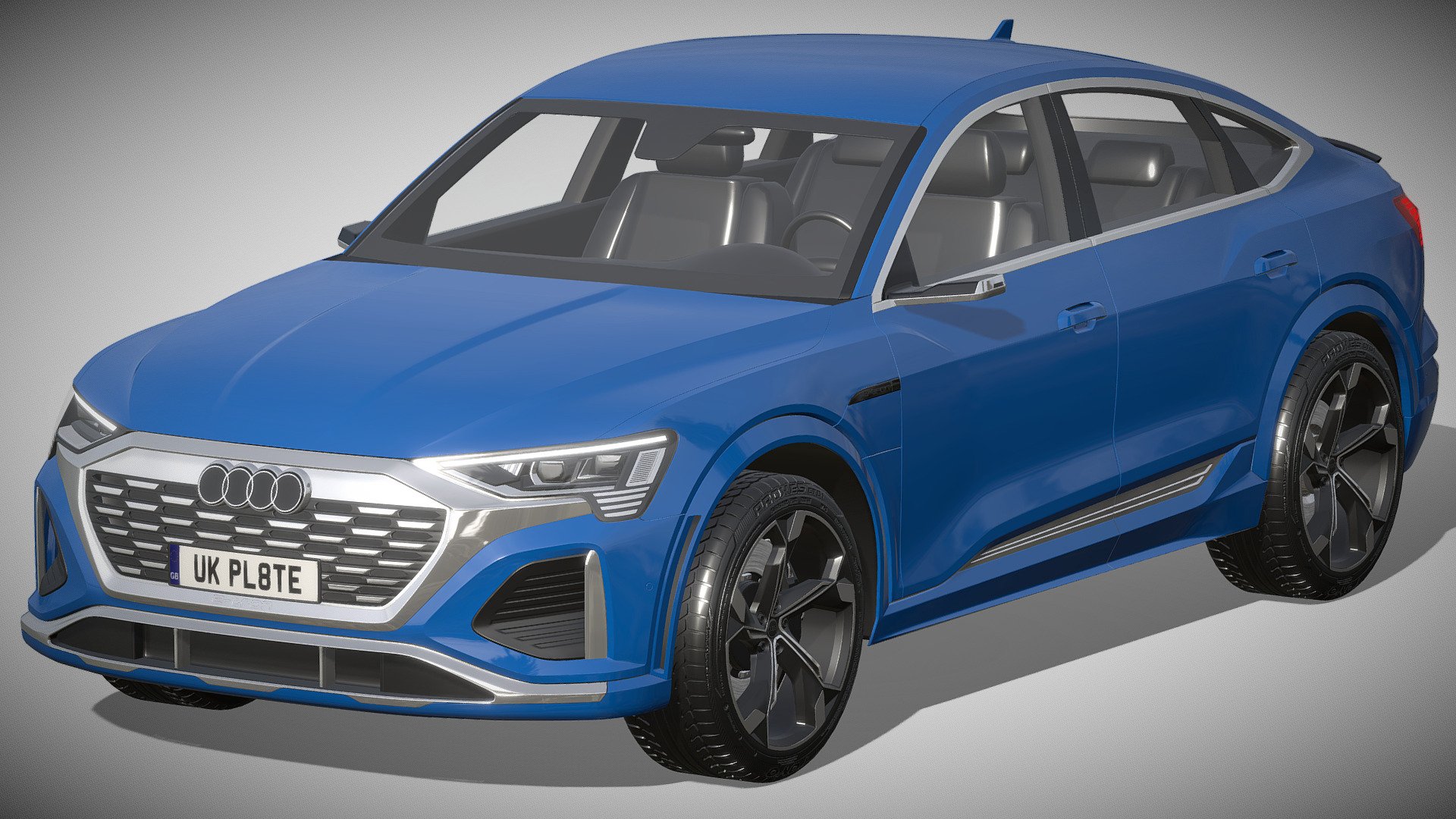 Audi SQ8 Sportback e-tron 3d model