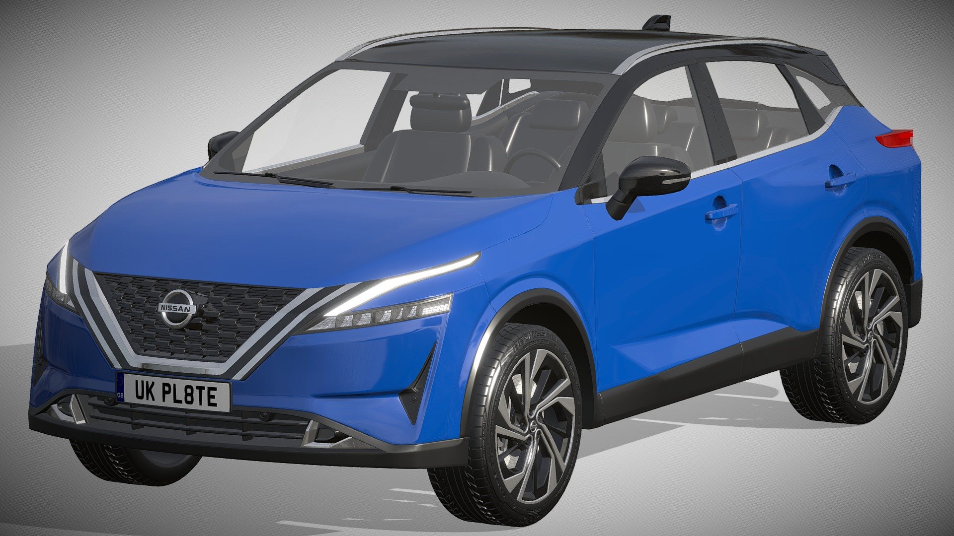 Nissan Qashqai 2022 3d model