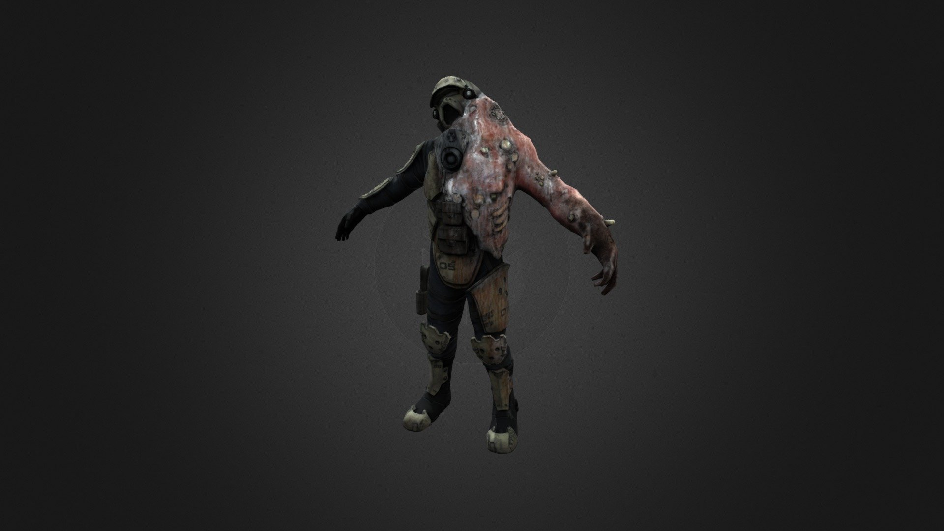 Mutant Marine 3d model