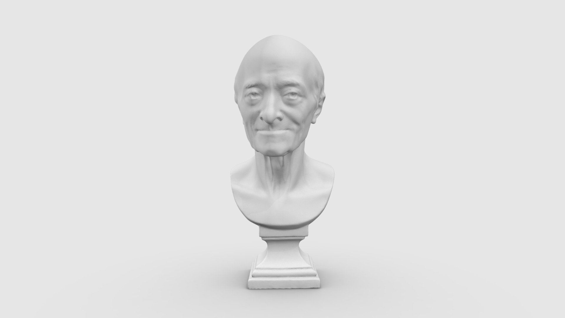 Voltaire à lAntique 3d model