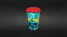 DZF Zoo Lights Hot Cup