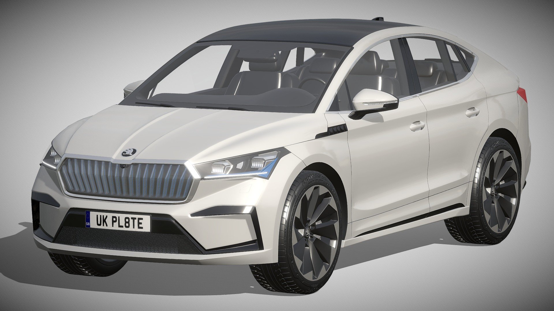 Skoda Enyaq Coupe iV 3d model