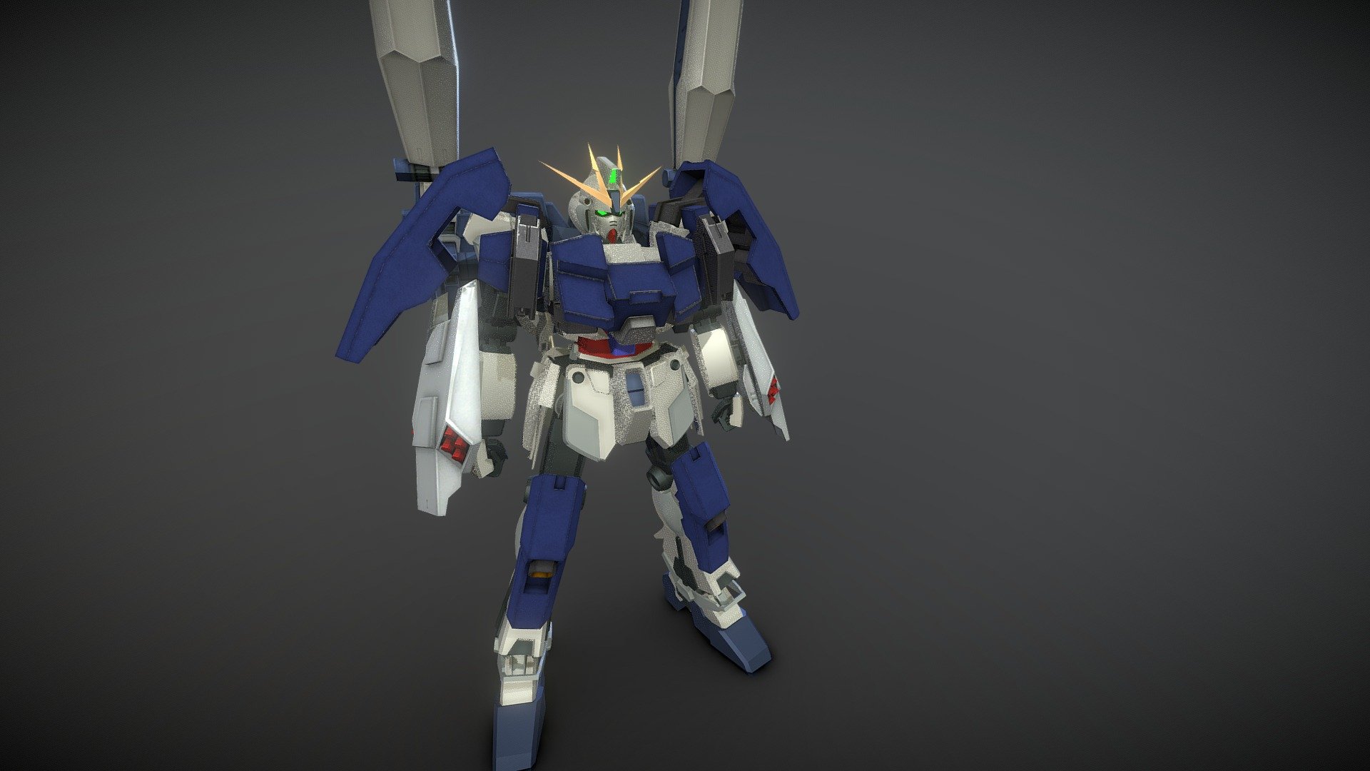 Narrative Gundam KAI 3d model