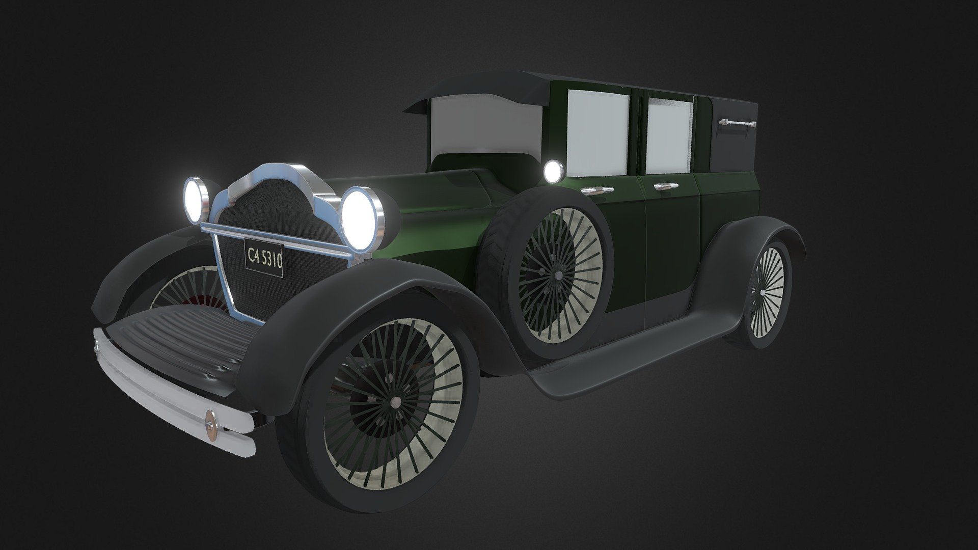 Willys Knight Cars [ Free download ] 3d model