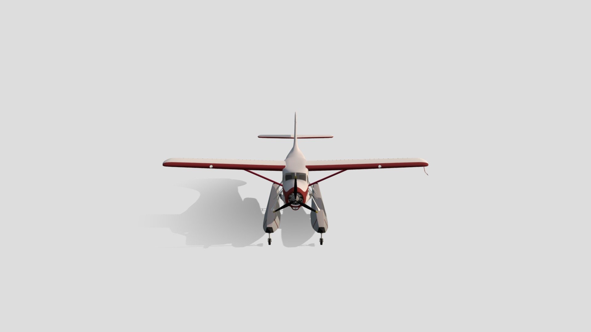 DHC-3 3d model