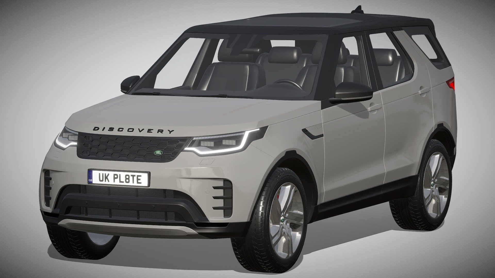 Land Rover Discovery R Dynamic 2021 3d model