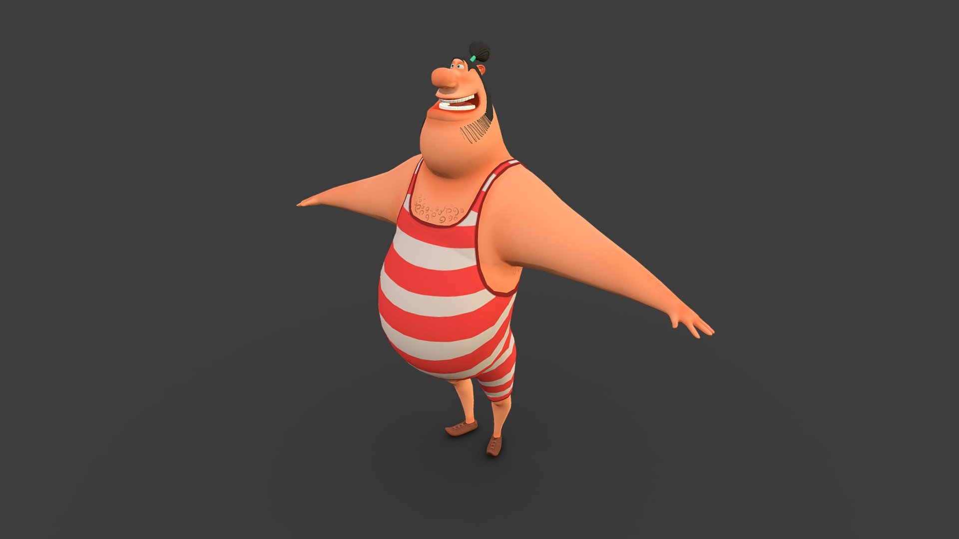 Po Character 3d model