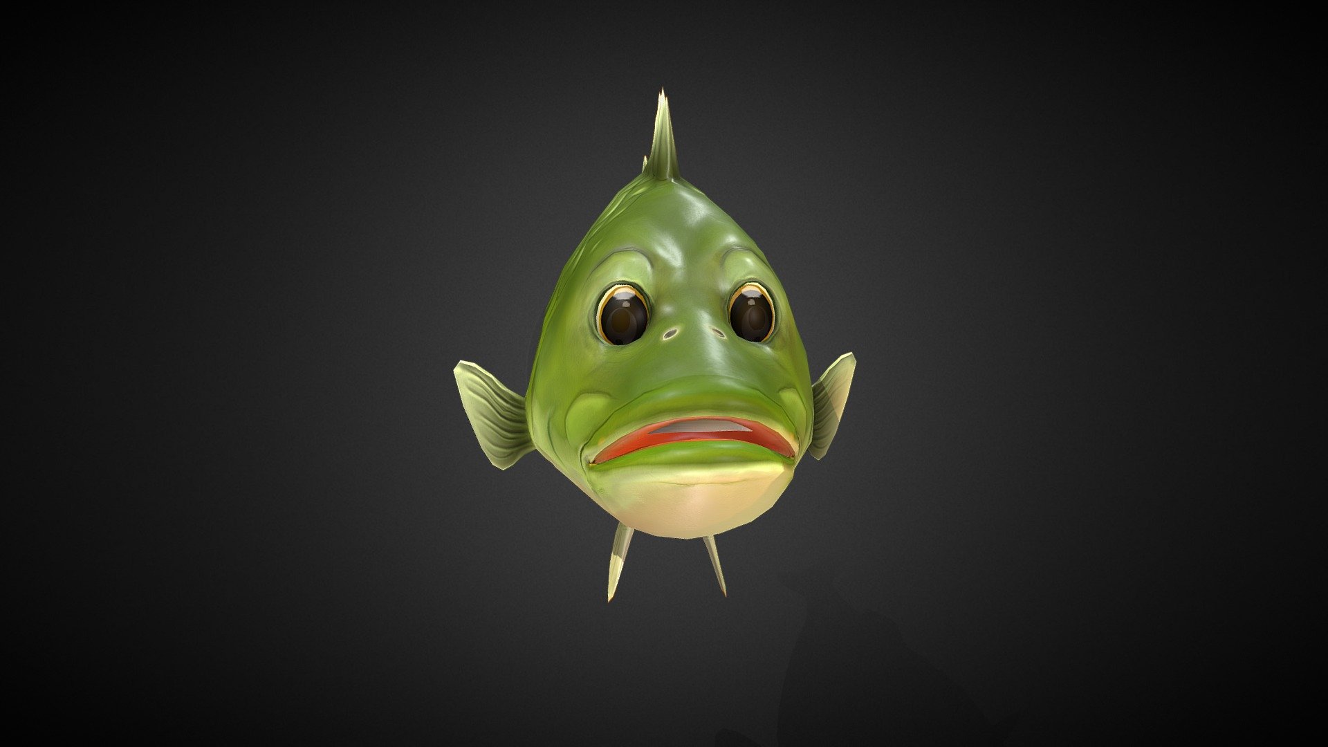 Largemouth Bass 3d model