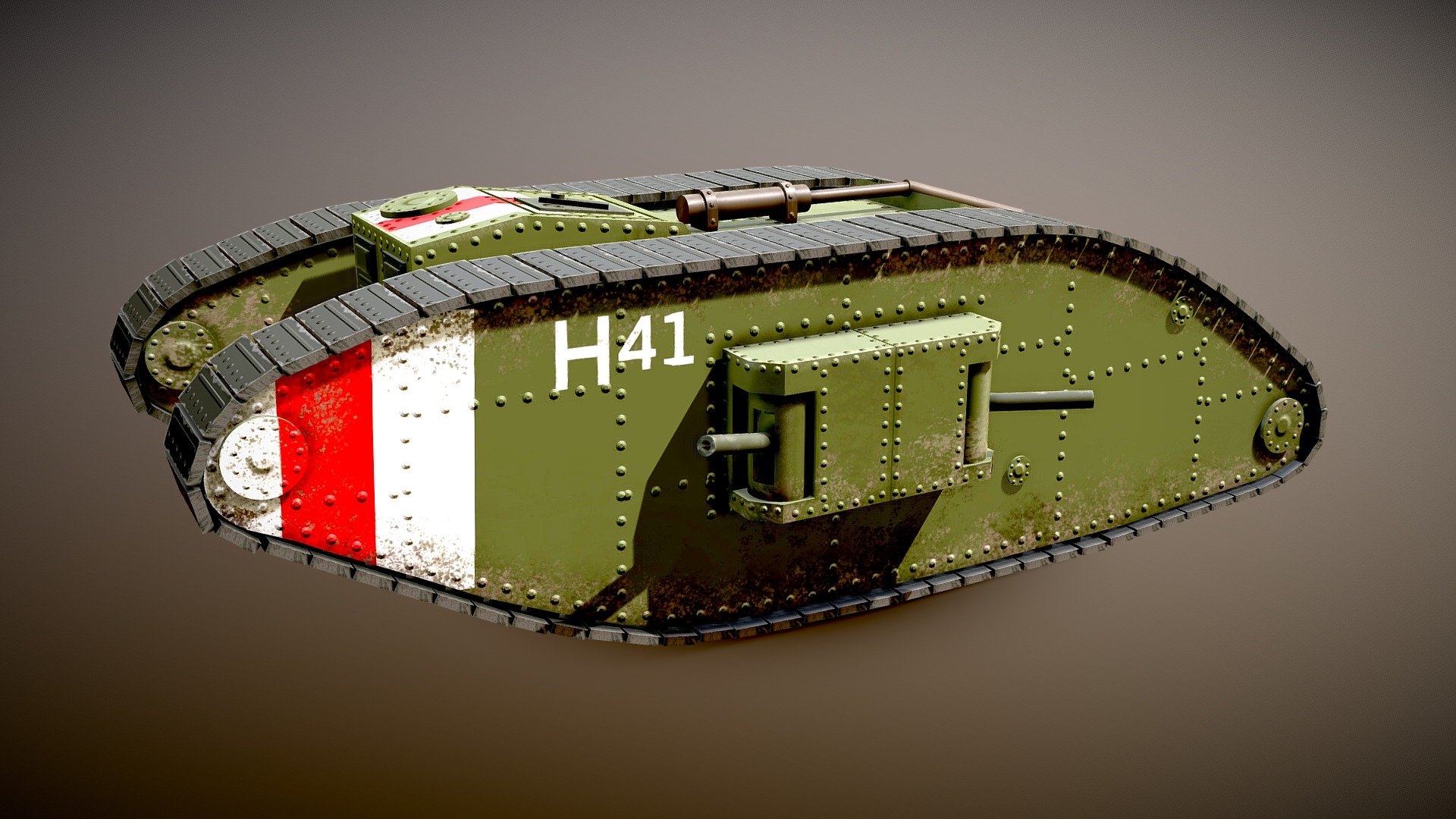 Tank 3d model