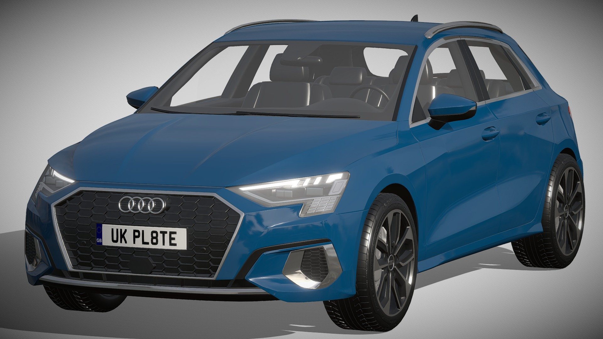 Audi A3 Sportback 2021 3d model