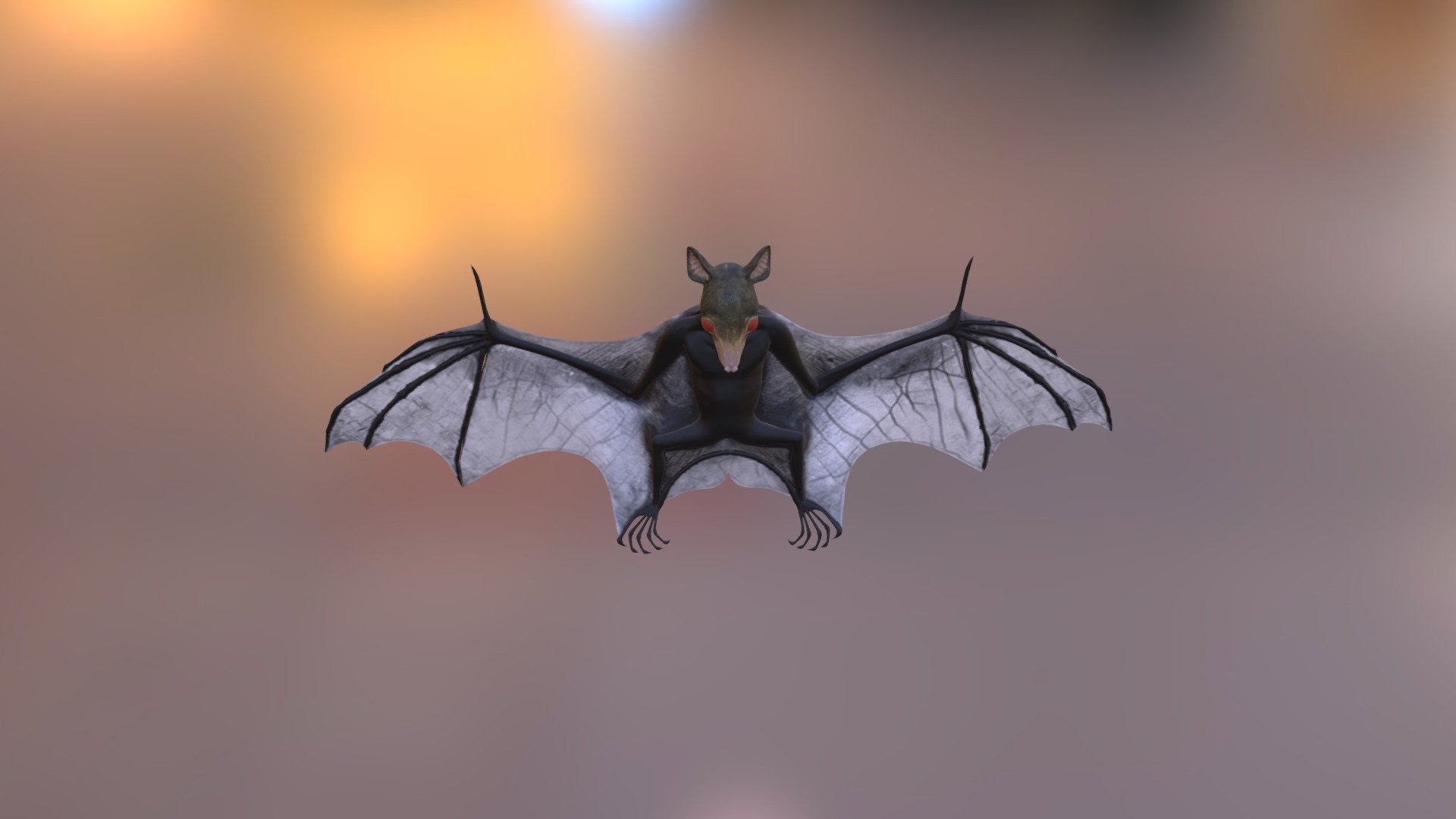 Bat 3d model