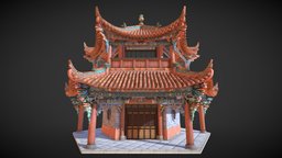 Chinese Temple Pagoda