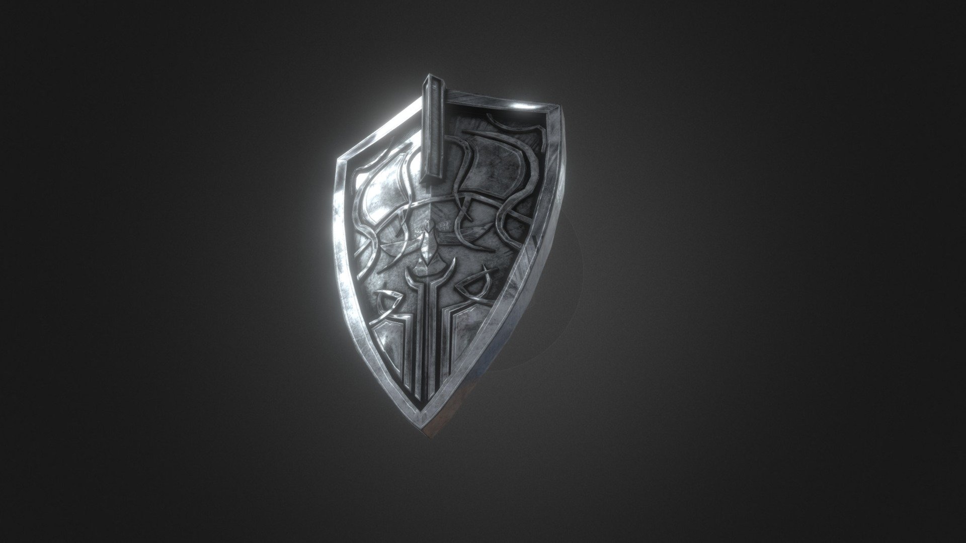 Medieval Shield 3d model