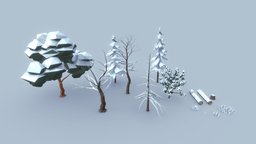 Low-Poly Winter Asset Pack