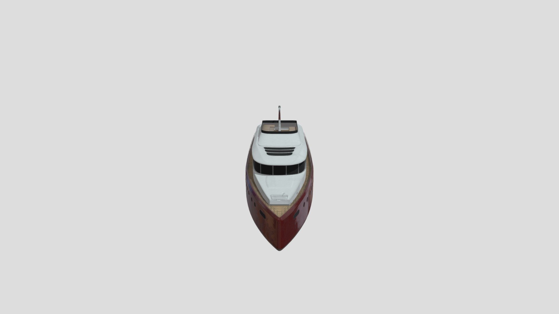 boat 9 AM241 Archmodel 3d model