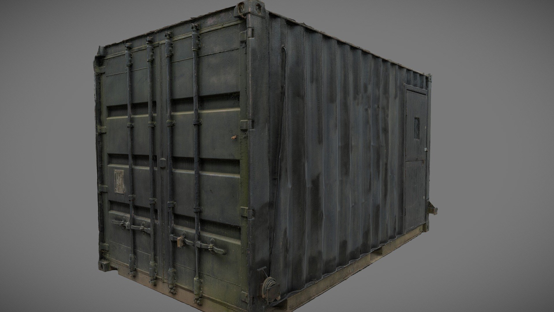 Container scan No. 7 3d model