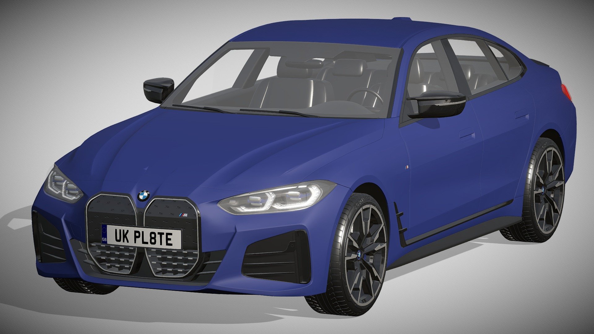 BMW i4 M50 3d model