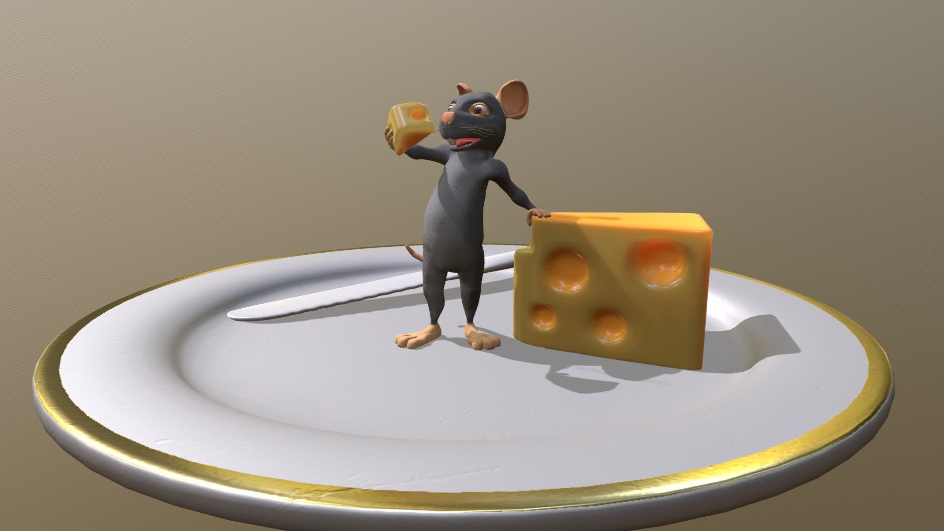 Mouse 3d model