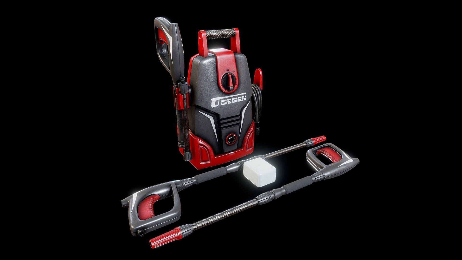 Pressure Washer 3d model