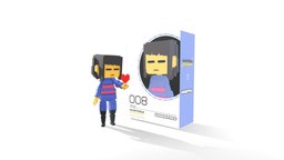 Frisk[Undertale] Voxel Nendoroid