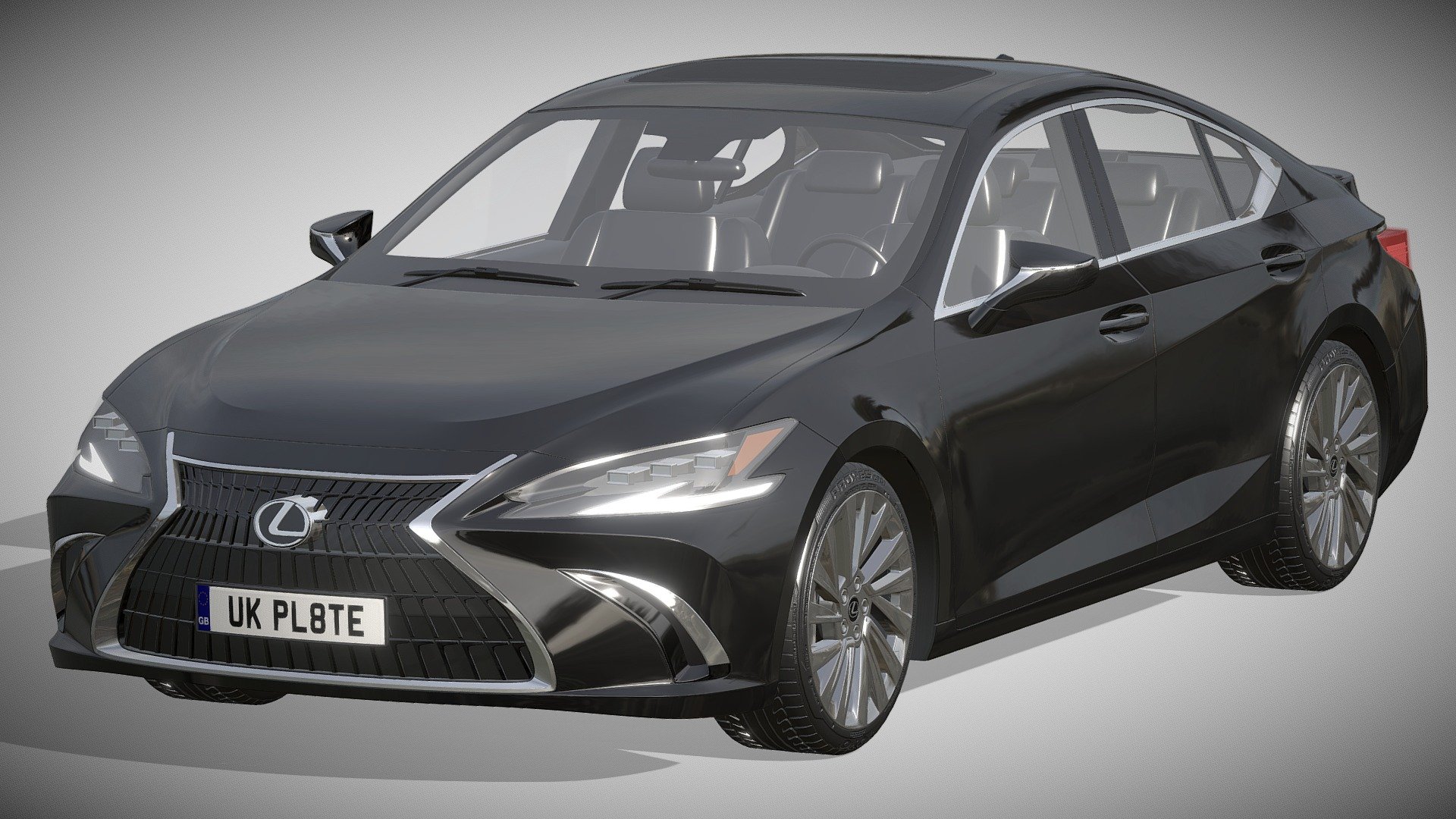 Lexus ES 2022 3d model