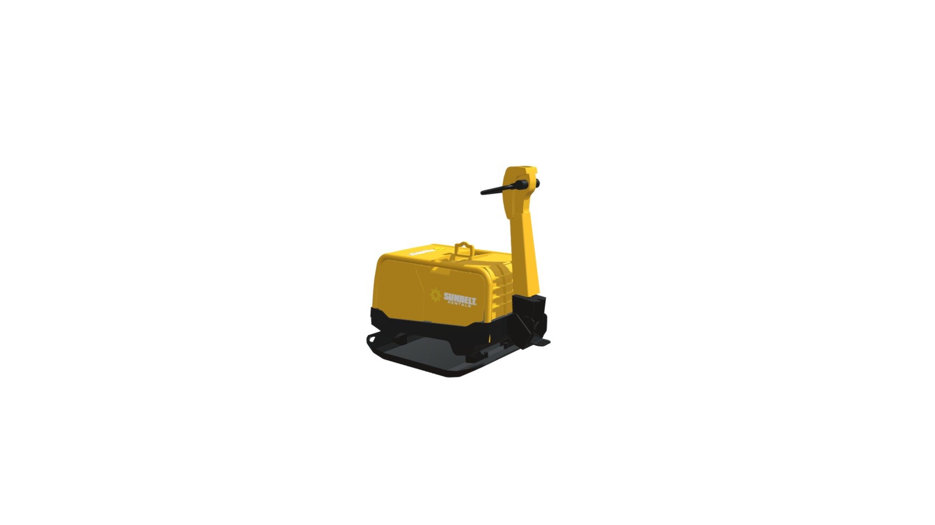 Compactor Wacker Neuson Single (Rail) 3d model