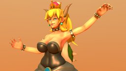 Bowsette PBR + 3D Printing