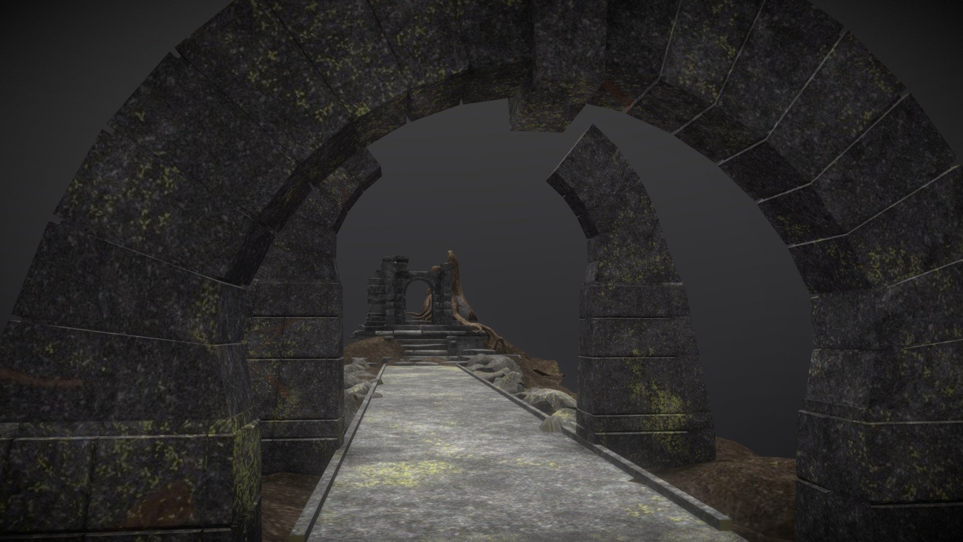 THE BROKEN GATE 3d model