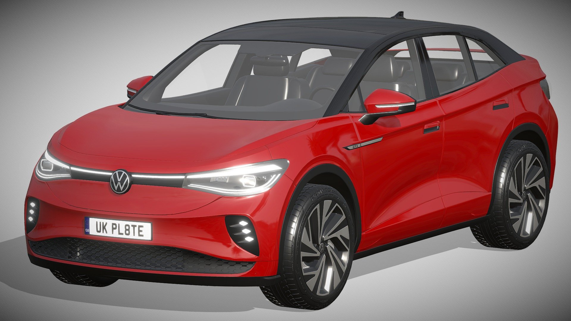 Volkswagen ID5 GTX 2022 3d model