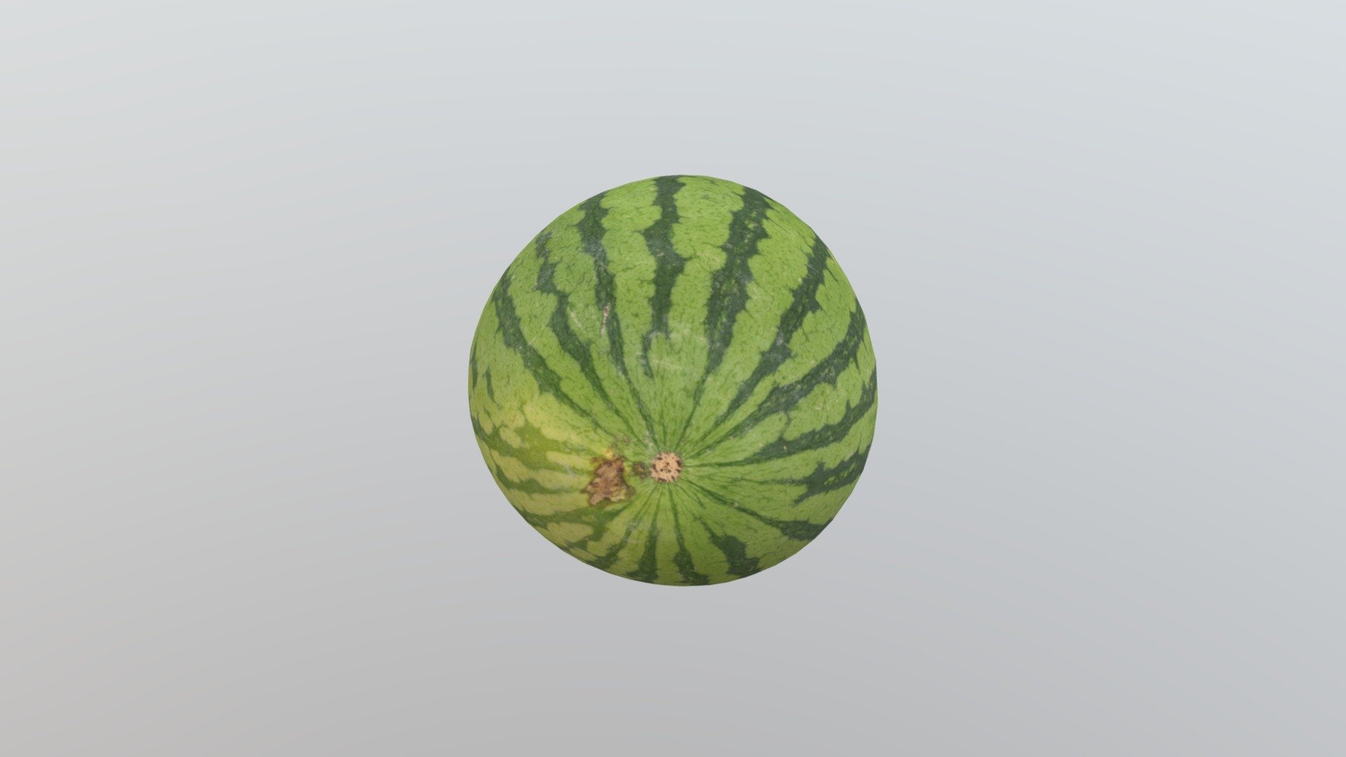 Watermelon 3D Model AR VR PBR 3d model